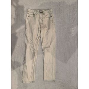 Adika white / cream high waisted jeans women’s size XS
